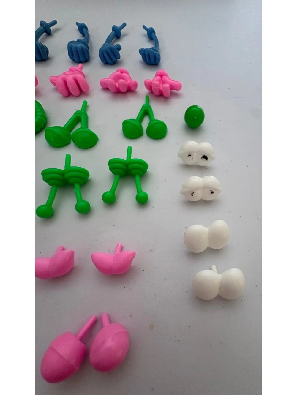 Play doh character accessories